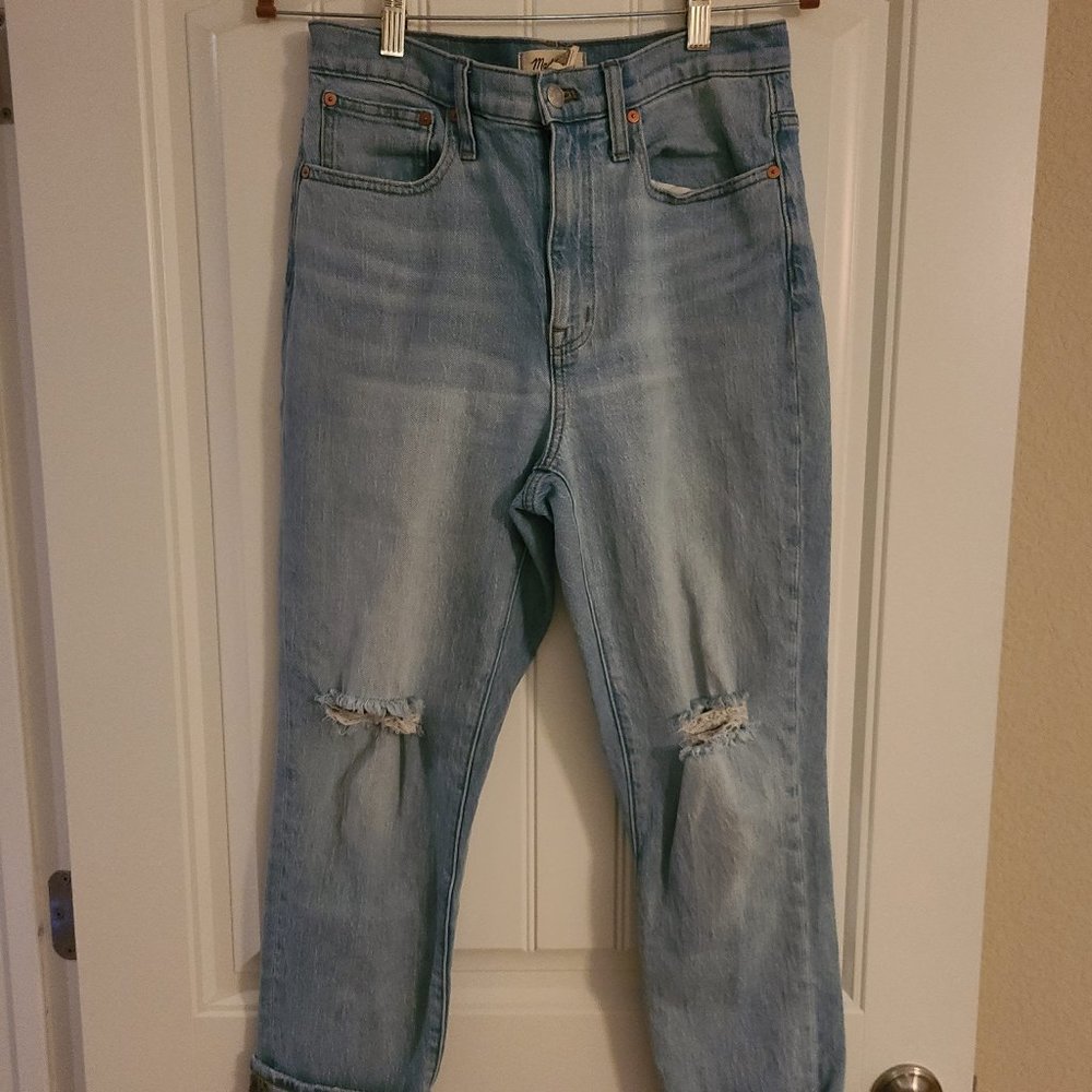 Madewell The High-Rise Slim Crop Boyjean